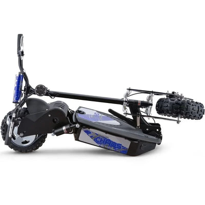 MotoTec Chaos 2000w 60v Lithium Electric Scooters Blacks