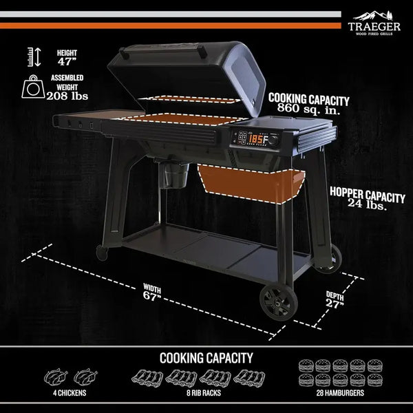 Traeger Ironwood 885 Pellet Grills