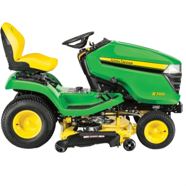 John Deere X380 Lawn Tractor with 54-In. Accel Deep Deck