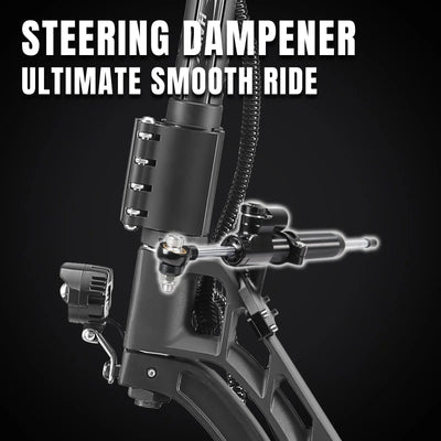 M YUME SCOOTER Hawk Dual Motor Electrics Scooters for Adults 2400W 43MPH 43Miles Long Rang E-Scooters