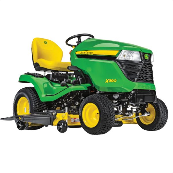 John Deere X390 Lawn Tractor with 54-In. Accel Deep Deck