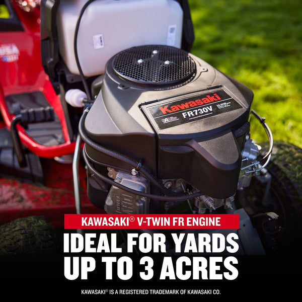 CRAFTSMAN T4400 | Riding Lawn Mower | 54-in Fabricated Deck | 24-HP Kawasaki V-Twin FR Engine | TURNTIGHT 5 in. Turning Radius