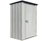 Arrow 4×3 Spacemaker Patio Shed Kit – Gray