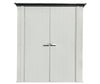 Arrow 5×3 Spacemaker Patio Shed Kit – Gray