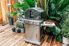 Summerset ‘The Oven’ Outdoor Freestanding Large Capacity Gas Ovens with Pizza Stones, Smoker Box and Mobile Cart, 304 Stainless Steel Construction, Natural Gas