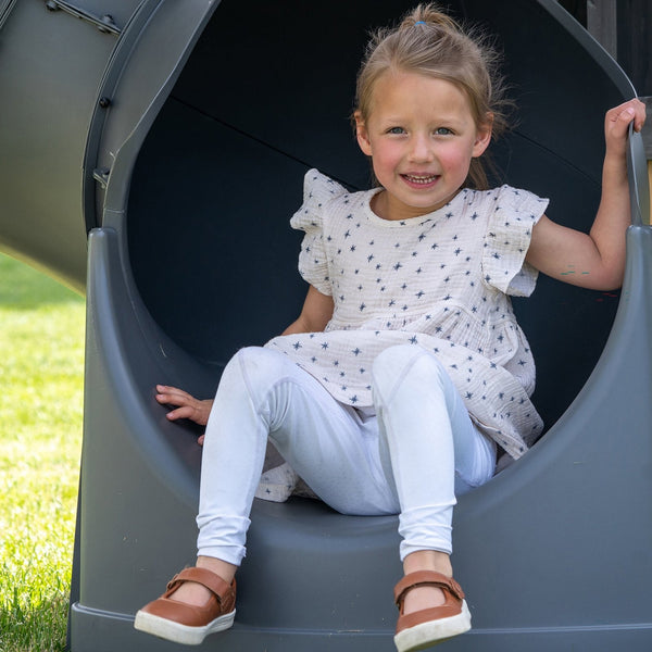 Dover Bay Swing Set with Tube Slide