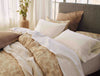 Coyuchi Camellia Organic Print Duvet Cover