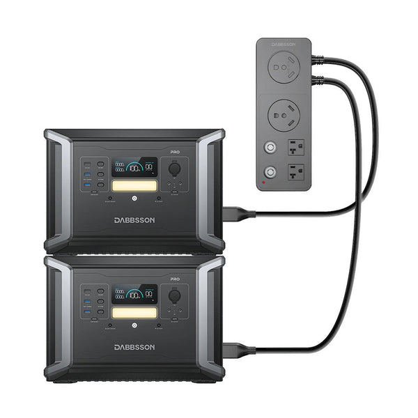 Dabbsson DBS2100 Pro + 420W Solar Panel | 2150Wh, 2400W, 420W Solar Kit
