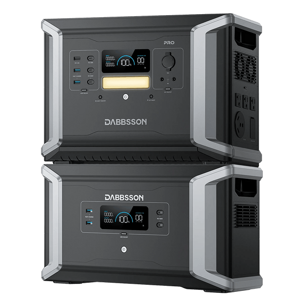 Dabbsson 2*DBS2100 Pro + Free Parallel Connector | 4300Wh, 4600W
