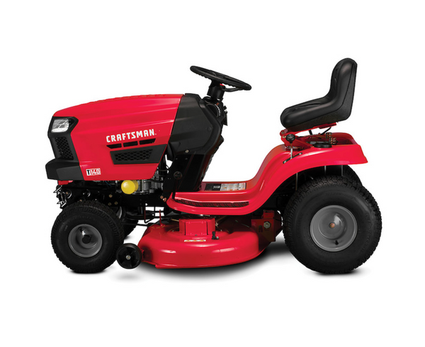 Craftsman T140 | 46″ 18.5HP Riding Mower | 540cc Briggs and Stratton Engine | Turf Saver Wheels