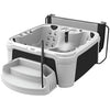 Luxuria Spas 120 Volt 3 – Person 55 – Jet Rectangle Plug & Play Hot Tub with Ozonator