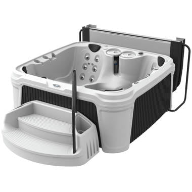 Luxuria Spas 120 Volt 3 – Person 55 – Jet Rectangle Plug & Play Hot Tub with Ozonator