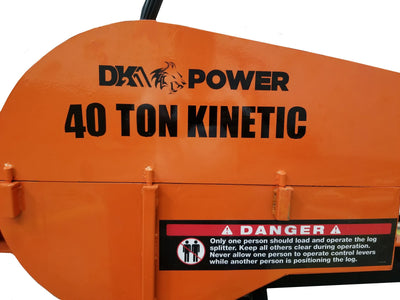 Detail K2 OPS240 40-Ton Kinetic Log Splitter