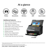 Epson - FastFoto FF-680W Wireless High-speed Photo Scanning System - Black