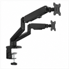 Dual Monitor Stand Adjustable Gas Spring Arm Desk Mount with VESA Bracket
