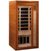 Dynamic Sauna  Barcelona 1-2-person Low EMF (Under 8MG) FAR Infrared Sauna (Canadian Hemlock)