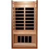 Dynamic Sauna  Barcelona 1-2-person Low EMF (Under 8MG) FAR Infrared Sauna (Canadian Hemlock)