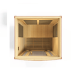 Dynamic Sauna  San Marino 2-person Low EMF (Under 8MG) FAR Infrared Sauna (Canadian Hemlock)