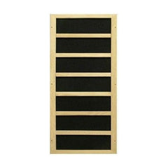 Dynamic SaunaVenice 2-person Low EMF (Under 8MG) FAR Infrared Sauna (Canadian Hemlock)