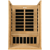 Dynamic Sauna  Versailles 2-person Low EMF (Under 8MG) FAR Infrared Sauna (Canadian Hemlock)