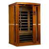 Dynamic Sauna  Vittoria 2-person Low EMF (Under 8MG) FAR Infrared Sauna (Canadian Hemlock)