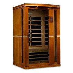 Dynamic SaunaVittoria 2-person Low EMF (Under 8MG) FAR Infrared Sauna (Canadian Hemlock)