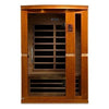 Dynamic Sauna  Vittoria 2-person Low EMF (Under 8MG) FAR Infrared Sauna (Canadian Hemlock)