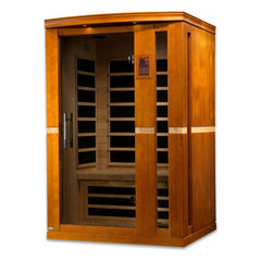 Dynamic SaunaVittoria 2-person Low EMF (Under 8MG) FAR Infrared Sauna (Canadian Hemlock)
