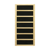 Dynamic Sauna  Vittoria 2-person Low EMF (Under 8MG) FAR Infrared Sauna (Canadian Hemlock)