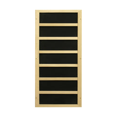 Dynamic SaunaVittoria 2-person Low EMF (Under 8MG) FAR Infrared Sauna (Canadian Hemlock)