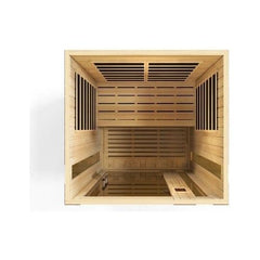 Dynamic SaunaVittoria 2-person Low EMF (Under 8MG) FAR Infrared Sauna (Canadian Hemlock)