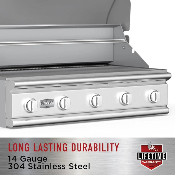 Bull Outlaw 30 inch 4 Burner Built in Natural Gas Grill