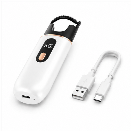 Rechargeable Heated Eyelash Curler, 60°C Silicone Curling Tool with Type-C Charging