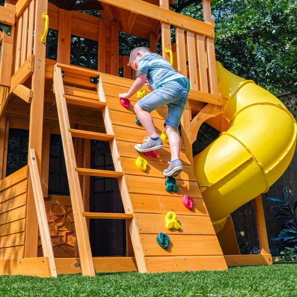 Boulder Station Swing Set – Installation Available