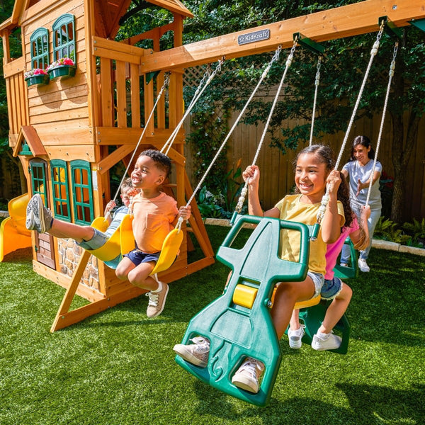 Boulder Station Swing Set – Installation Available