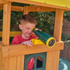 Bear Cave Lodge Swing Set – Installation Available