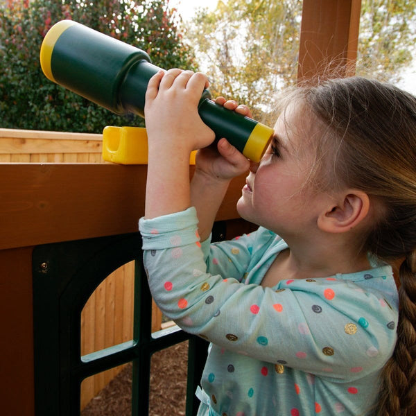 Bear Cave Lodge Swing Set – Installation Available