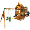 Bear Cave Lodge Swing Set – Installation Available