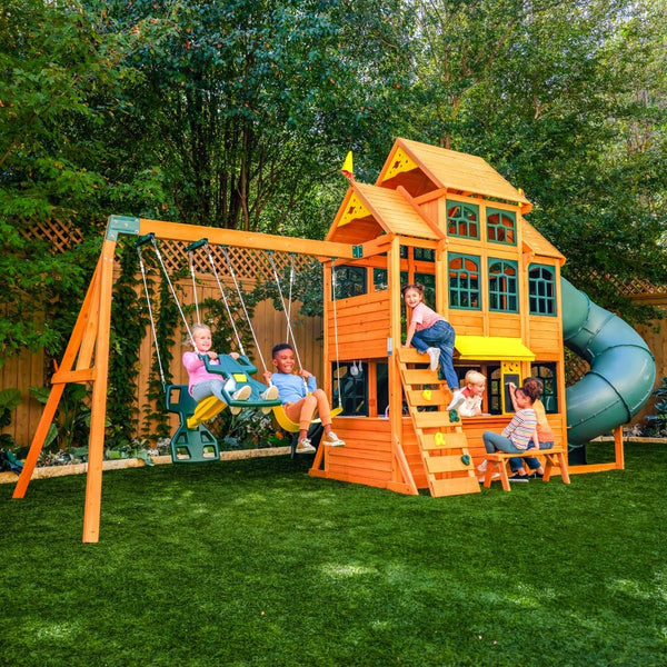 Falcon Ridge Swing Set – Installation Available