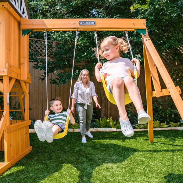 Laurel Retreat Swing Set – Installation Available