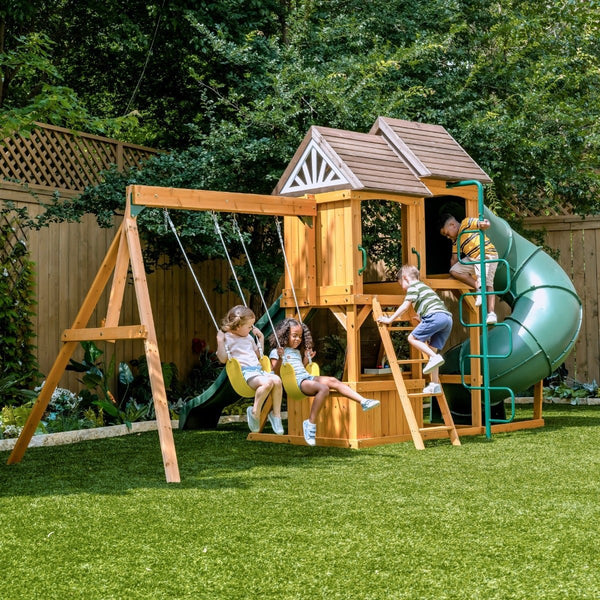 Laurel Retreat Swing Set – Installation Available