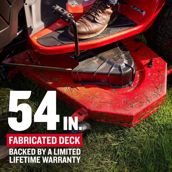 CRAFTSMAN T4400 | Riding Lawn Mower | 54-in Fabricated Deck | 24-HP Kawasaki V-Twin FR Engine | TURNTIGHT 5 in. Turning Radius