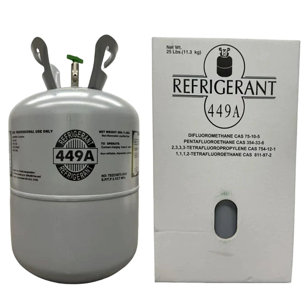 25 lb R449A HFO Blend Refrigerant Gas Cylinder