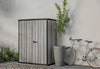 Keter Vertical Storage Shed Storm Grey