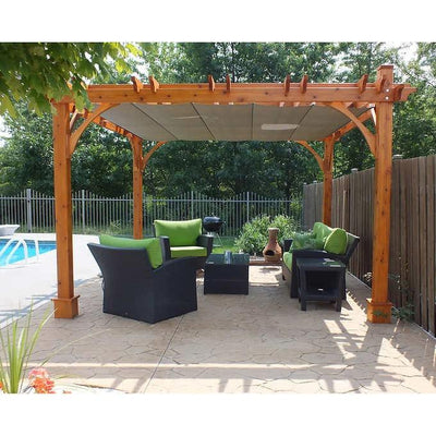 Breeze Cedar Wood Pergola - Outdoor Living Today 12' x 16'