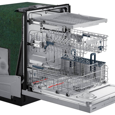 Samsung24 in. Top Control Tall Tub Dishwasher in Stainless Steel with Stainless Steel Interior Door, 55 dBA