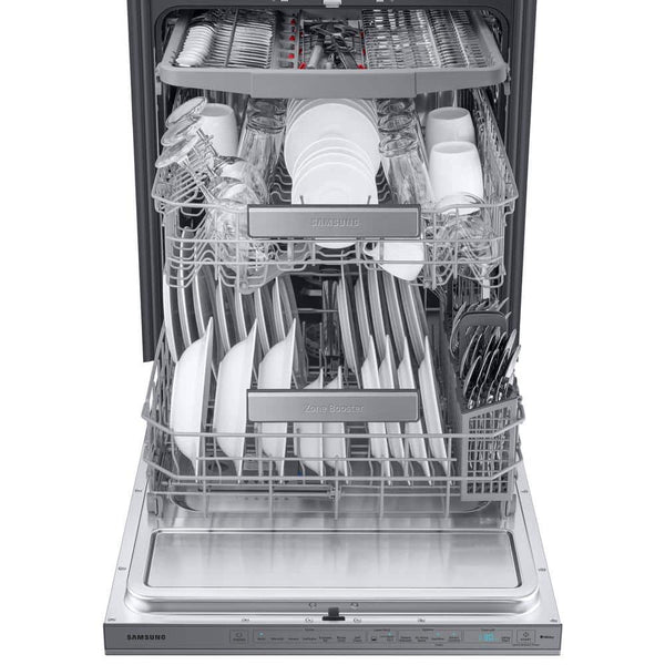 Samsung  24 in. Top Control Tall Tub Dishwasher in Fingerprint Resistant Stainless Steel with AutoRelease
