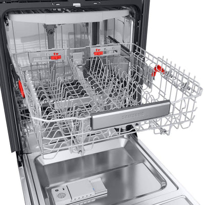 Samsung24 in. Top Control Tall Tub Dishwasher in Fingerprint Resistant Stainless Steel with AutoRelease