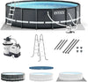 Intex Ultra XTR 14 ft. Round 42 in. Deep Soft Sided Above Ground Swimming Pools