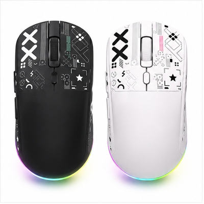 3-Mode Rechargeable Gaming Mouse 3500 DPI Bluetooth 2.4GHz Wireless & USB RGB